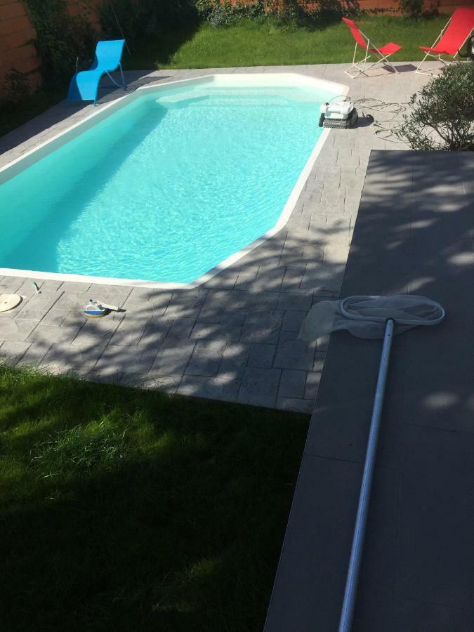 Cugnaux Toulouse Metropole Ouest Chambre Privee De Luxe - Sdb Wc Privee Terrasse Piscine Aqua Bike Екстер'єр фото